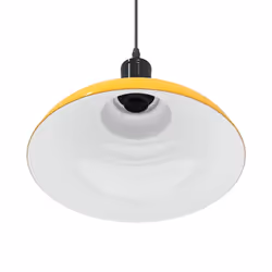 vidaXL Pendant Lamp Height Adjustable E27 Gloss Grey Ã 31 cm Metal - gloss yellow - Additional view 8