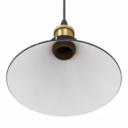 vidaXL Pendant Lamp Height Adjustable E27 Gloss Dark Blue Ã 22 cm Metal - gloss black - Additional view 9
