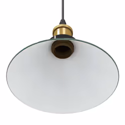 vidaXL Pendant Lamp Height Adjustable E27 Gloss Dark Blue Ã 22 cm Metal - gloss green - Additional view 8