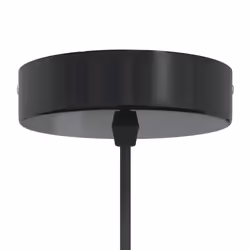 vidaXL Pendant Lamp Height Adjustable E27 Gloss Grey Ã 22 cm Metal - Additional view 6