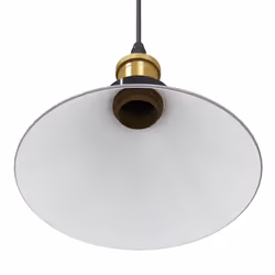 vidaXL Pendant Lamp Height Adjustable E27 Gloss Grey Ã 22 cm Metal - Additional view 8