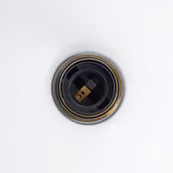 vidaXL Pendant Lamp Height Adjustable E27 Gloss Dark Blue Ã 22 cm Metal - gloss yellow - Additional view 9