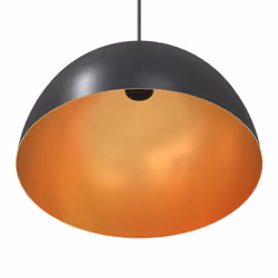 vidaXL Pendant Lamps 2 pcs Height Adjustable E27 Black Ã 30 cm Metal - Additional view 7