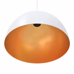 vidaXL Pendant Lamps 2 pcs Height Adjustable E27 White Ã 30 cm Metal - Additional view 6