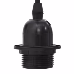 vidaXL PendantÂ Lamp with 6 Lamp Holders E27 Black Metal spider pendant light - Additional view 9