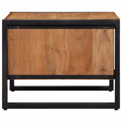 vidaXL Coffee Table 70x50x38 cm Solid Wood Acacia side table living room table - Additional view 4