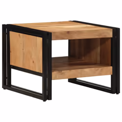 vidaXL Coffee Table 50x50x38 cm Solid Wood Acacia side table living room table