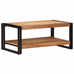 vidaXL Coffee Table 90x50x38 cm Solid Wood Acacia side table living room table