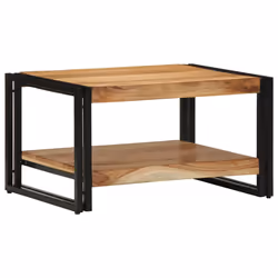 vidaXL Coffee Table 70x50x38 cm Solid Wood Acacia side table living room table