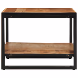 vidaXL Coffee Table 70x50x38 cm Solid Wood Acacia side table living room table - Additional view 4