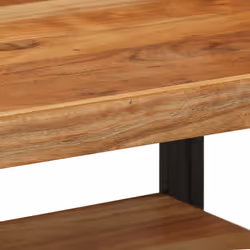 vidaXL Coffee Table 70x50x38 cm Solid Wood Acacia side table living room table - Additional view 6