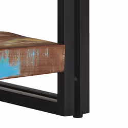 vidaXL Coffee Table Multicolour 70x50x38 cm Solid Wood Reclaimed side table - Additional view 7