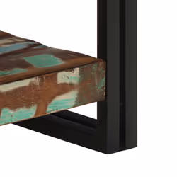 vidaXL Coffee Table Multicolour 50x50x38 cm Solid Wood Reclaimed side table - Additional view 7
