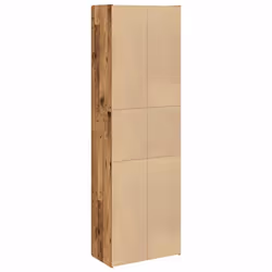 vidaXL Highboard Old Wood 60x32x190 cm Engineered Wood sideboard - Additional view 4