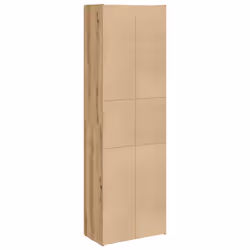 vidaXL Highboard Artisan Oak 60x32x190 cm Engineered Wood sideboard - Additional view 4