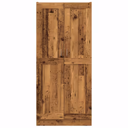 vidaXL Highboard Old Wood 82.5x30.5x185 cm Engineered Wood sideboard - Additional view 2