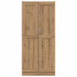 vidaXL Highboard Artisan Oak 82.5x30.5x185 cm Engineered Wood sideboard - Additional view 2