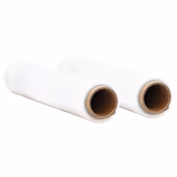 vidaXL Stretch Films Packaging Film Wrapping Film Stretch Wrap Roll 30 Î¼m - transparent, 50 cm x 150 m/ 2 pcs