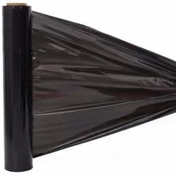 vidaXL Stretch Films Packaging Film Wrapping Film Stretch Wrap Roll 30 Î¼m - black, 50 cm x 150 m/ 2 pcs - Additional view 5