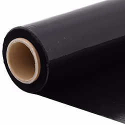 vidaXL Stretch Films Packaging Film Wrapping Film Stretch Wrap Roll 30 Î¼m - black, 50 cm x 150 m/ 2 pcs - Additional view 4