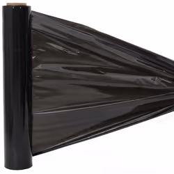 vidaXL Stretch Films Packaging Film Wrapping Film Stretch Wrap Roll 30 Î¼m - black, 50 cm x 150 m/ 2 pcs - Additional view 5