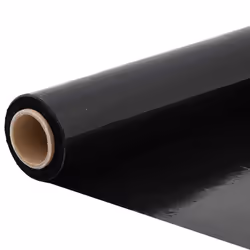vidaXL Stretch Films Packaging Film Wrapping Film Stretch Wrap Roll 30 Î¼m - black, 50 cm x 150 m/ 6 pcs - Additional view 4