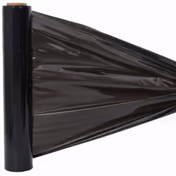 vidaXL Stretch Films Packaging Film Wrapping Film Stretch Wrap Roll 30 Î¼m - black, 50 cm x 300 m/ 2 pcs - Additional view 5