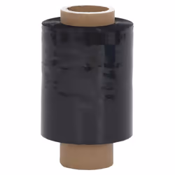 vidaXL Stretch Films 10 pcs Black 23 ÃÂµm 10 cm x 300 m packaging film - black, 10 cm x 150 m/ 50 pcs