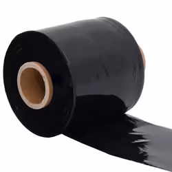 vidaXL Stretch Films 10 pcs Black 23 ÃÂµm 10 cm x 300 m packaging film - black, 10 cm x 300 m/ 10 pcs - Additional view 6