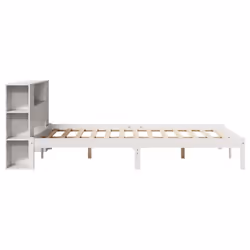 vidaXL Bookcase Bed without Mattress Bed White 140x200 cm Solid Wood Pine - Additional view 6