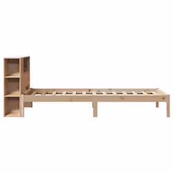 vidaXL Bookcase Bed without Mattress 75x190 cm Small Single Solid Wood Pine - Additional view 6