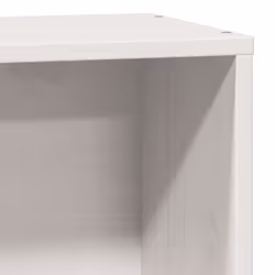 vidaXL Bookcase Bed without Mattress Bed White Small Single Solid Wood Pine - Additional view 8