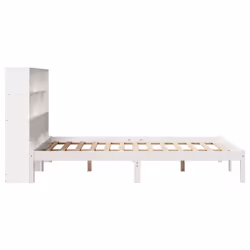 vidaXL Bookcase Bed without Mattress Bed White 120x200 cm Solid Wood Pine - Additional view 6