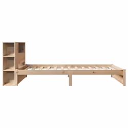 vidaXL Bookcase Bed without Mattress 75x190cm Small Single Solid Wood Pine - Additional view 4