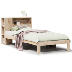 vidaXL Bookcase Bed without Mattress Bed 90x190 cm Single Solid Wood Pine