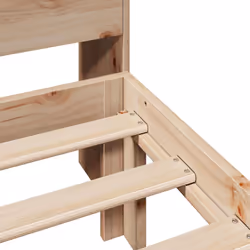 vidaXL Bookcase Bed without Mattress Home Bed Base 90x200cm Solid Wood Pine - Additional view 8