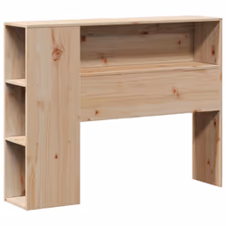 vidaXL Bookcase Bed without Mattress Home Bed Base 90x200cm Solid Wood Pine - Additional view 6