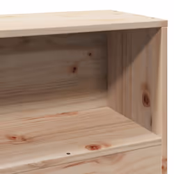 vidaXL Bookcase Bed without Mattress Home Bed Base 90x200cm Solid Wood Pine - Additional view 8