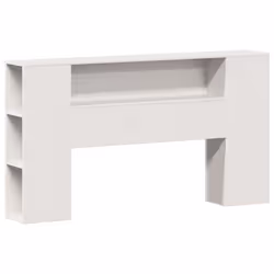vidaXL Bookcase Bed without Mattress Bed Base White 140x200cm Solid Wood Pine - Additional view 6