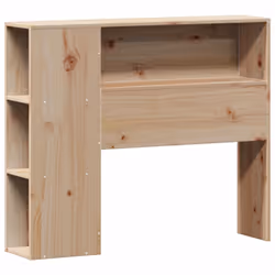 vidaXL Bookcase Bed without Mattress 75x190 cm Small Single Solid Wood Pine - Additional view 6