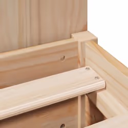 vidaXL Bookcase Bed without Mattress 75x190 cm Small Single Solid Wood Pine - Additional view 9