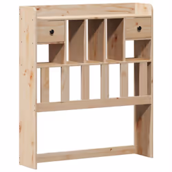 vidaXL Bookcase Bed without Mattress Home Bed Base 100x200cm Solid Wood Pine - Additional view 6
