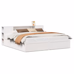 VidaXL 3323405, White, 2065 mm, 2.31 m, 820 mm, 2000 x 2000 mm, 2060 x 240 x 820 mm