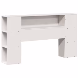 vidaXL Bed Frame without Mattress Bed Base Bedstead Solid Wood Pine - white, 140 x 190 cm - Additional view 7