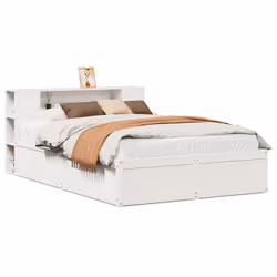 VidaXL 3323426, White, 1415 mm, 2.21 m, 820 mm, 1350 x 1900 mm, 1410 x 240 x 820 mm