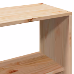 vidaXL Bed Frame without Mattress Bed Base Solid Wood Pine - natural, 90 x 190 cm - Additional view 9