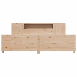 vidaXL Bed Frame without Mattress 180x200 cm Super King Solid Wood Pine