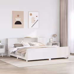 VidaXL 3323642, White, 180 kg, 1860 mm, 2.27 m, 820 mm, 1800 x 2000 mm