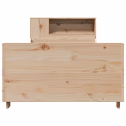 vidaXL Bed Frame without Mattress 75x190 cm Small Single Solid Wood Pine