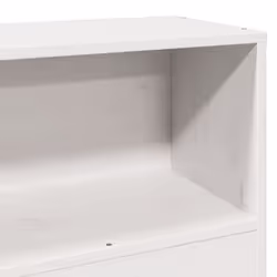 vidaXL Bookcase Bed without Mattress White 75x190 cm Small Single Solid Wood - Additional view 9